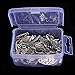 50Pcs Antique Silver Different Design leaves Charms For DIY Jewelry Making