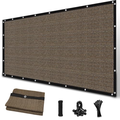 Amagenix 90% Shade Fabric Sun Shade Cloth with Grommets, 6' x… at Amazon