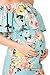 My Bump Women's Ruffle Off-Shoulder Maternity Dress W/Side Sharing(Made in USA)