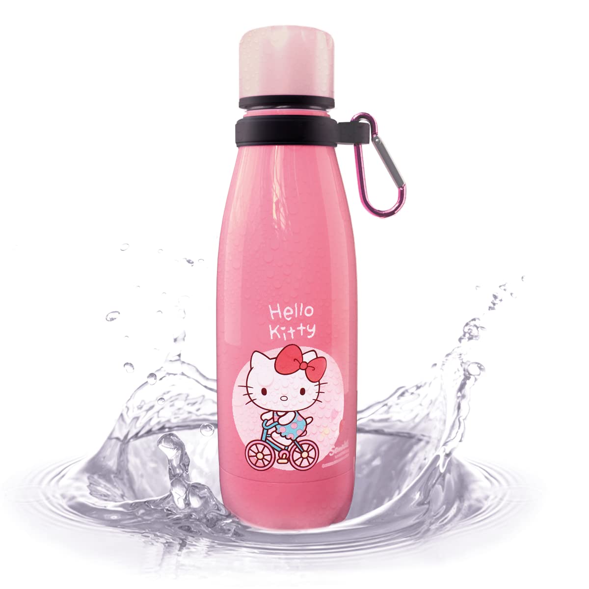 Thermos Flask 350 ml - Thermos Flask Keeps Your Drink Cold for 24 Hours, Is 100% Leak-proof and Naturally BPA-Free!