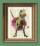 Dinosaur in Ballerina outfit 
