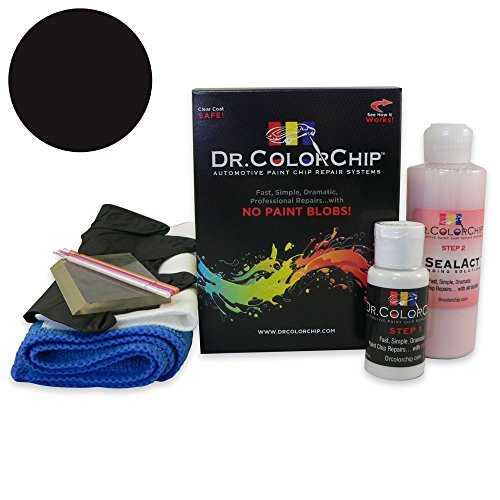 Dr. ColorChip Ford Mustang Automobile Paint - Black Ebony UA - Squirt-n-Squeegee Kit
