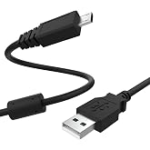 Puiixur Replacement Interface Cable IFC-600PCU Data Transfer Cord Compatible with Canon PowerShot SX620 HS, SX720 HS, SX730 HS, SX740 HS, G7 X Mark II, G9 X, G9 X Mark II, EOS M5, EOS M6 and More