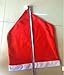 Santa Clause Red Hat Chair Back Covers for Christmas Dinner Decor 6 Pcs per Set