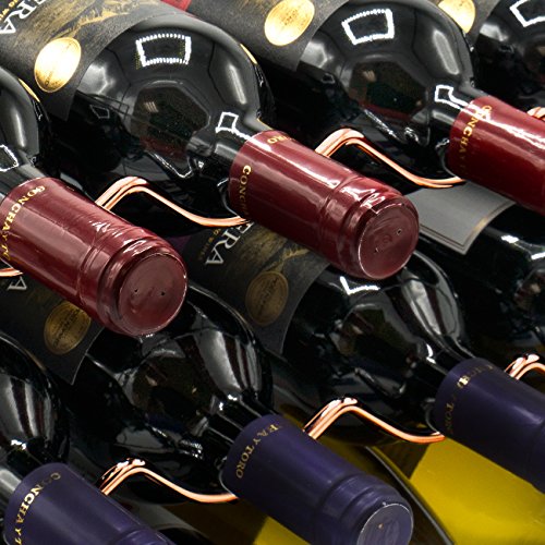 5 Sorbus+3+Tier+Stackable+Wine+Rack