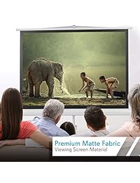 Pyle PRJTP42 pantalla para proyector de 40", fácil de plegar y guardar, estilo trípode