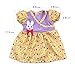 Doll Dress Clothes for Baby Bitty Doll , AOFUL Small Rabbit Decoration Doll Dresses for 12 -15 Inches American Girl Dolls