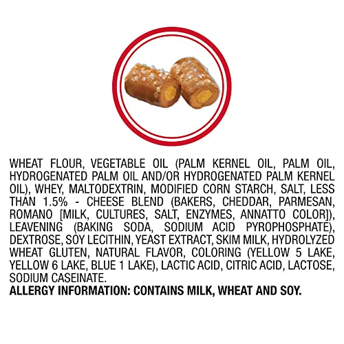 COMBOS Cheddar Cheese Pretzel Baked Snacks 1.8 Ounce (Pack of 18