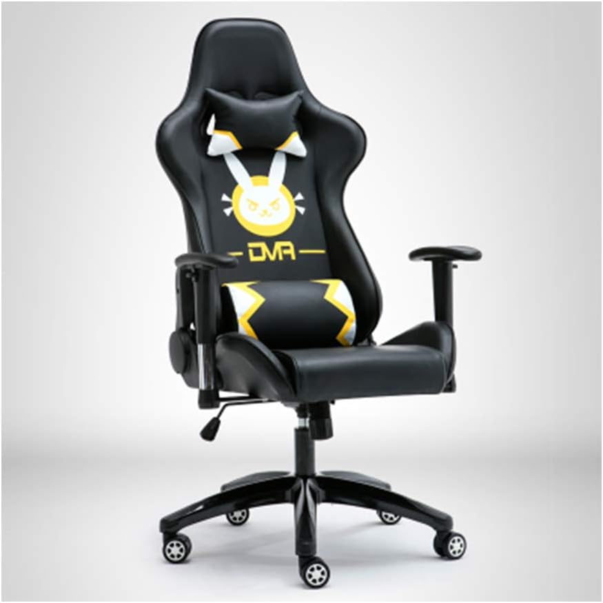 Computer Chair Game Chair E-Sports Chair Household Pink Racing Chair Dormitory Chair Anchor Chair-3