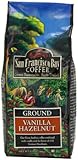 San Francisco Bay Coffee Ground, Vanilla Hazelnut, 12 Ounce