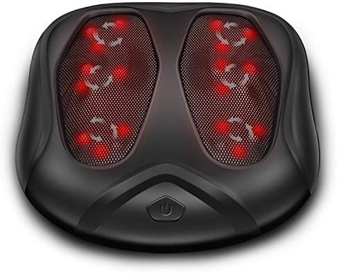 Nekteck masażer do stóp z ciepłem, podgrzewany elektryczny ...