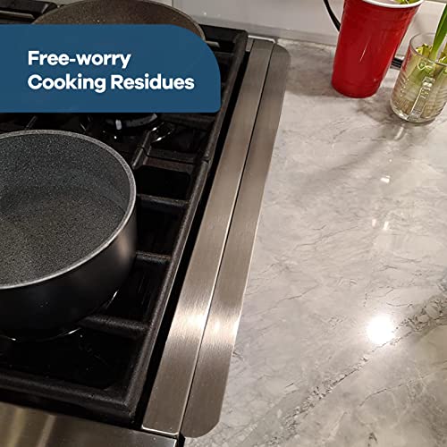 Countertop Oven Gap Filler, Gap Covers for Stove and Counter,Heat