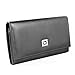 ID Stronghold RFID Wallet Ladies Clutch - RFID Protective Ladies Wallet - RFID Secure Wallets Stop Electronic Pickpocketing