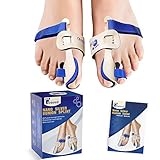 TENMAND Best Bunion Corrector 2pcs Bunion Splints and Big Toe Straighteners Separators Night Time Hallux Valgus Splints for Bunion Relief for Woman and Man(Large)