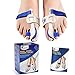 TENMAND Best Bunion Corrector 2pcs Bunion Splints and Big Toe Straighteners Separators Night Time Hallux Valgus Splints for Bunion Relief for Woman and Man(Medium)