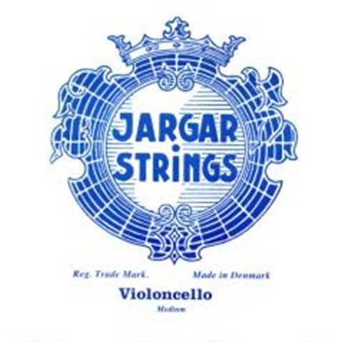 VIOLONCELLO STRIPES - Jargar (Blue) (Chrome) 4a Medium Cello 4/4