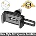 Car Mount, Levin Push-In Universal Air Vent Cell Phone Car Holder 360 Degree Rotation for iPhone, Samsung, GPS Holder