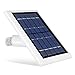 Wasserstein Solar Panel Compatible with Spotlight Cam Battery - Power Your Surveillance Camera continuously (1-Pack, White) primary