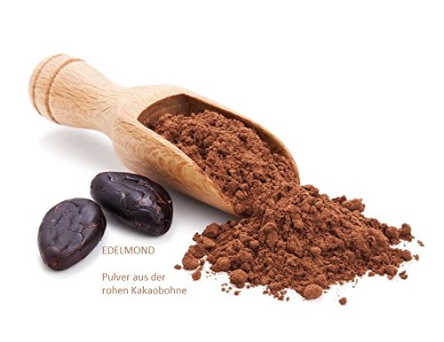 Bio Kakaopulver Rohkost von Edelmond. Cadmium Analysiert. 100% pur + entölt als Rohkost oder Smoothie cacao. AAA Chocolatiers Qualität (200GR) – Bild 3