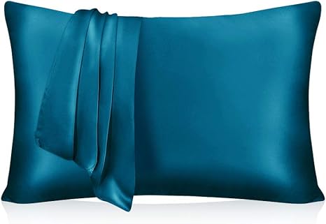 Amazon Lulusilk シルク枕カバー 100 蚕糸シルク 19匁 ピローケース 母の日 美肌 美髪 両面シルクタイプ 滑らかな材質 ピロケース ファスナー付き ロイヤルブルー 43x63cm 1個 静電気防止 ホテル品質 抗菌防臭 光沢 防ダニ 肌触り 枕カバー ピローケース オンライン通販