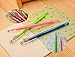 Fashionclubs Ultra Fine Ballpoint Fresh Star Diamond Color Gel Pens Pack of 12