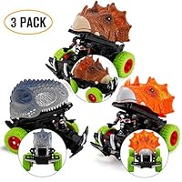 BFYWB Dinosaur Cars Toys for Boys, Dinosaur Toys Pull Back Car for Kids Toddlers Infant Toys for 2-6 Year Old Boys Christmas Gifts for 2-6 Year Old Girls Boys
