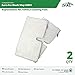 ANBOO Rectangle Steam Pocket Mop Pad for Shark S3500 S3601 S3801 S3901 Vacuum Cleaner Steam Mop Replacement Microfiber Mop Pads 6 Pack