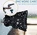 Blaburia Outdoor Faucet Cover Winter Socks Faucet Freeze Protection Socks for Winter Outside Antifreeze Tap Cover Black（3 Pack）