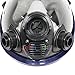 Trudsafe Complete Suit 6800 Reusable Full Face Respirator for Painting, Polishing, Welding and Dust, 2 Kinds of Connectors, Gas Cover Respirator with Organic Vapor Filter