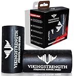 Vikingstrength -FAT GRIPS, Give any Bar, Dumbbell, Barbell or Machine FAT GRIPZ for Increased Muscle Growth - Get Bigger Forearms, Biceps, Triceps and Chest - THICK GRIPS equals Stronger Workouts