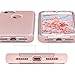 ULAK iPhone 7 Case, Hybrid Soft Rubber & Silicone + Hard PC Dual Layer Protective Cover for Apple iPhone 7 4.7 Inch, Rose Gold