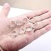 Finrezio 8Pcs Open Toe Rings for Women Girls Adjustable Tail Ring Flower Knot Simple Toe Ring Gifts Jewelry Set