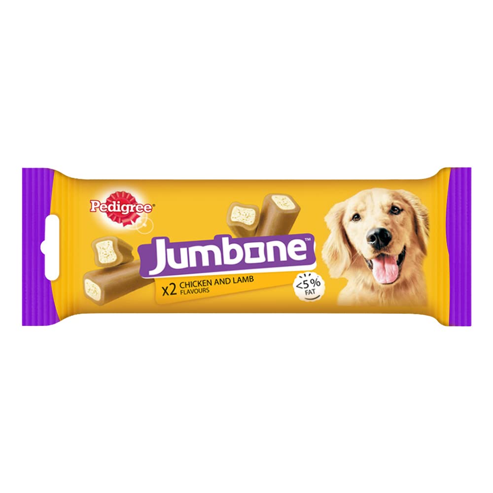 Other Pedigree Jumbone Medium Dog Chicken & Lamb 2pc