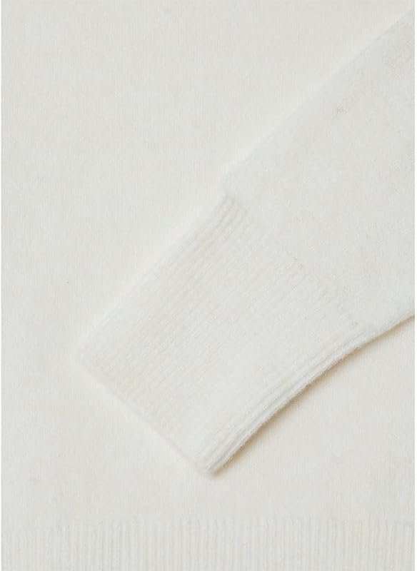 Maglieria Bibby Bambina, Bianco (Mousse White), 8, Bianco (Mousse White), 8 Anni