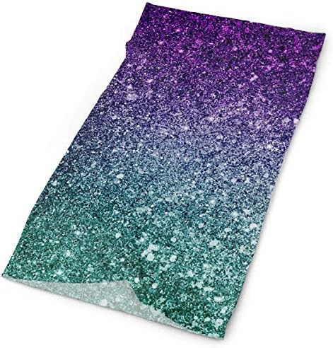 Clothing Accessories 12-in-1 Headwear - UPF 30 Versatile Outdoors Daily Headwear - Sparkling Mermaid Scales Headband,Neck Gaiter,Bandana,Balaclava Performance Moisture Wicking