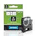DYMO Standard D1 43610 Labeling Tape (Black Print on Clear Tape, 1/4'' W x 23' L, 1 Cartridge), DYMO Authentic