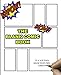 The Blank Comic Book: Blank Comic Book Notebook | Draw Your Own Comics | Large Paperback Sketchbook For Kids and Adults (Draw Your Own Blank Comics) by I.Make Comics