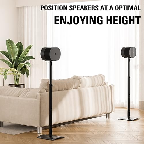 Mounting Dream Speaker Stands for Sonos Era 300, Height Adjustable Up