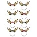 Amscan 318720 Santa's Reindeer Headbands, 8ct