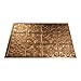 Fasade Easy Installation Traditional 1 Antique Bronze Backsplash Panel for Kitchen and Bathrooms (18