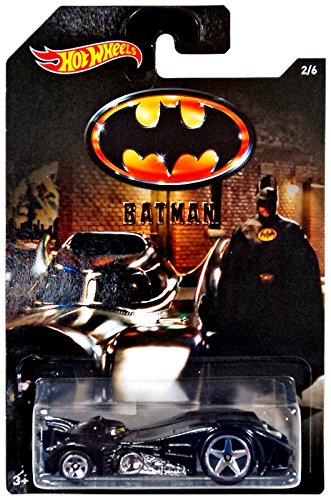 Hot Wheels 2015 Batman Batman Batmobile (1989 Movie) 2/6