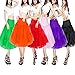 Manfei Women's Vintage 50s Rockabilly Skirt 25
