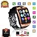 Bluetooth Smart Watch Touchscreen with Camera,Unlocked Watch Cell Phone with Sim Card Slot,Smart Wrist Watch,Waterproof Smartwatch Phone for Android Samsung IOS Iphone 7 6S Men Women Kids