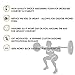 Barbell Pad Squat Pad - Supports Squat Bar Weight Lifting for Neck & Shoulder - Protective Pad 16