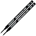 SCHMIDT 2 Pack 888 Black Medium Rollerball Refill