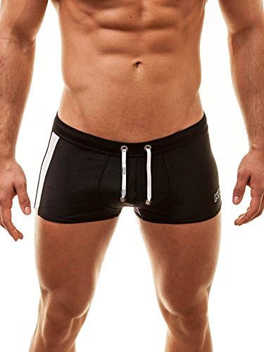 NIT 56104 Pack-Up Boosting Pad Mens Swim Trunk, black, XL