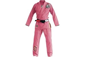 FLUORY BJJ Gi for Ladies Women Brazilian Jiu Jitsu Suit Female Kimonos Women BJJ Uniform