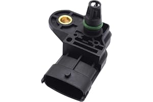 CHRYMUM Manifold Absolute Pressure MAP Sensor, Engine Intake Air Pressure Sensor 0261230217 2411528, Manifold Absolute Air Pressure Sensor Compatible with Polaris Series 700 800 900, General, RZR