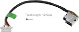 EMSea DC Power Jack Connector Flex Cable for HP Pavilion 799736-F57 S57 T57 Y57 view 4