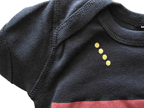 Star Trek The Next Generation Starfleet Uniform Baby Romper (0-6 Months, Red/Command)